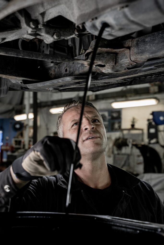 Antony Locke Fixing Cars